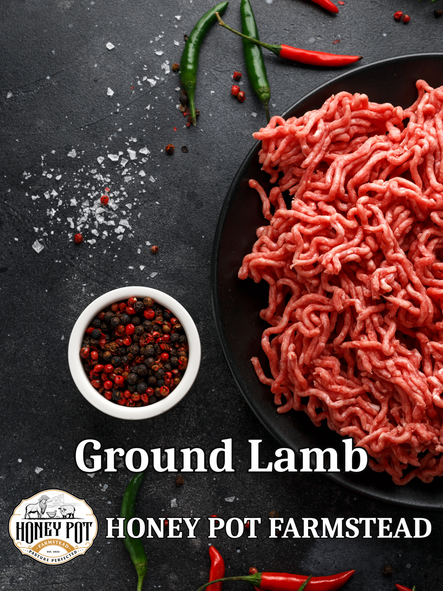 Pasture-Raised Hair Sheep Lamb — Whole, or Half (Frozen Meat Cut)