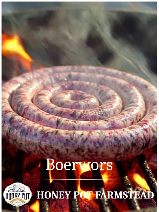 Mangalitsa Boerewors Sausage