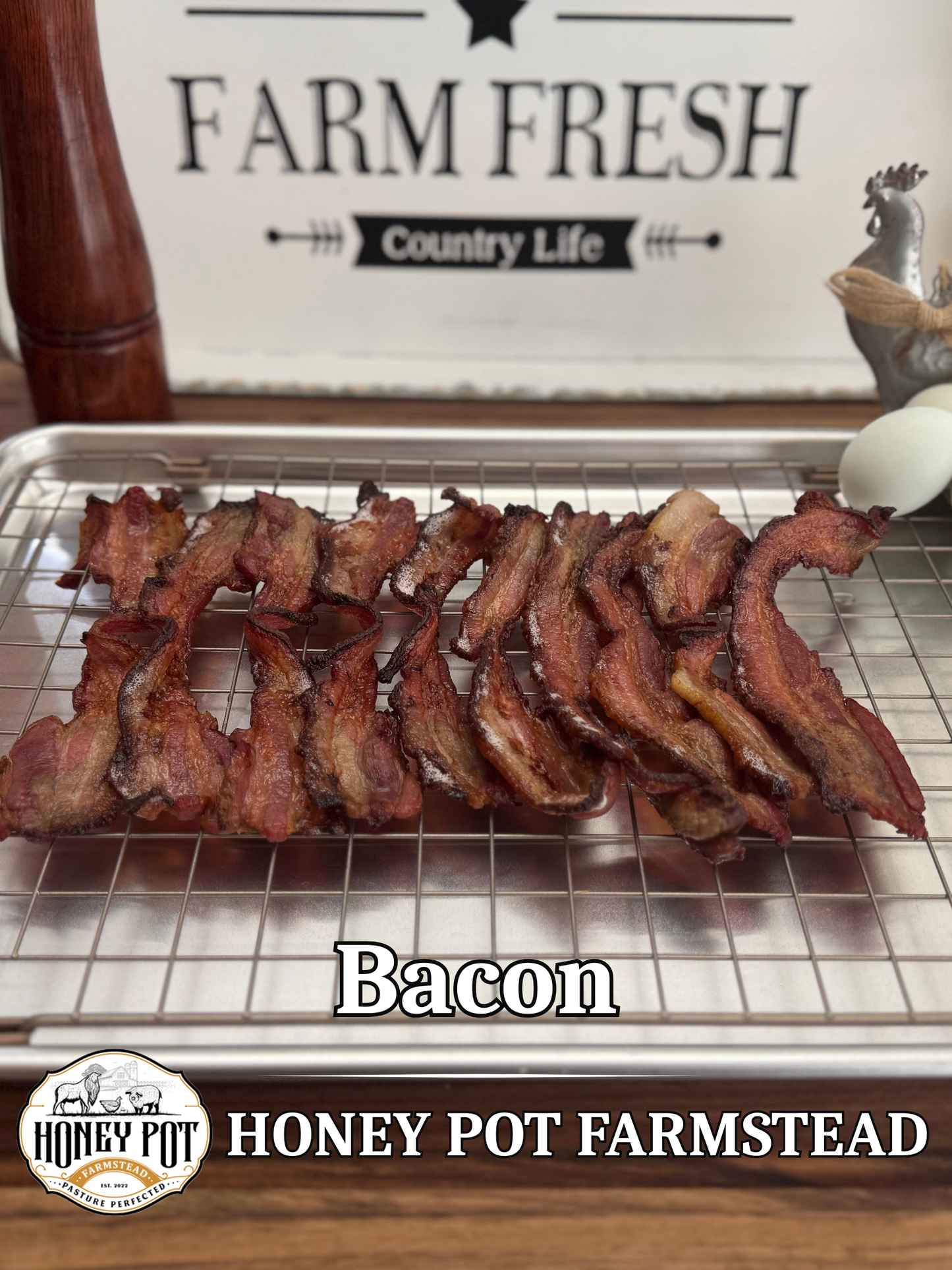 Bacon – Thick Cut, Lightly Smoked