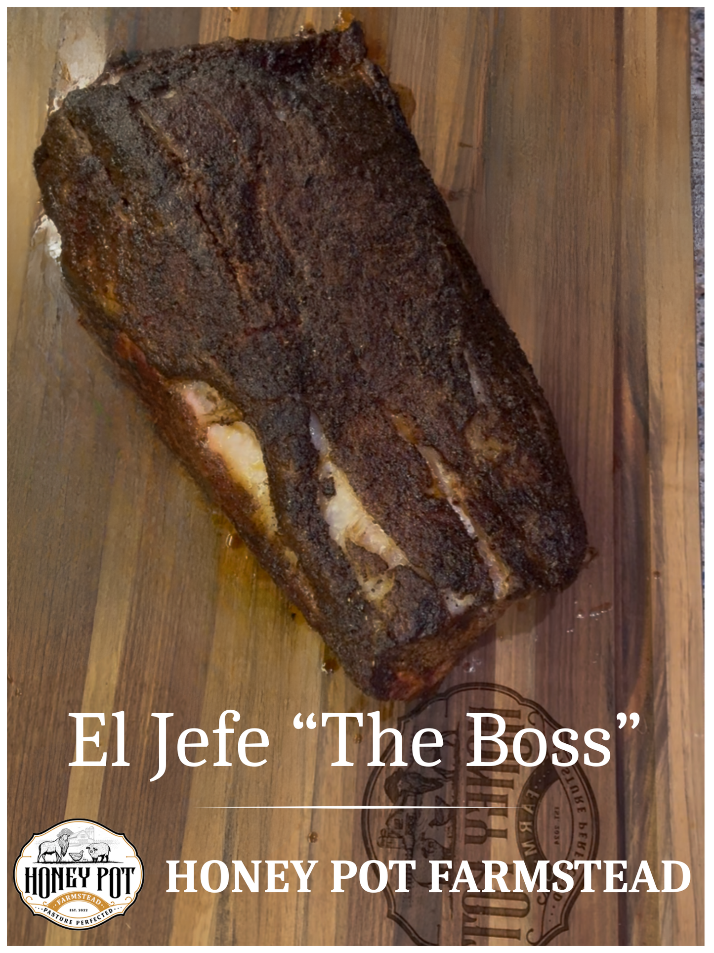 El Jefe — Whole Bone-In Loin (The Boss Cut)