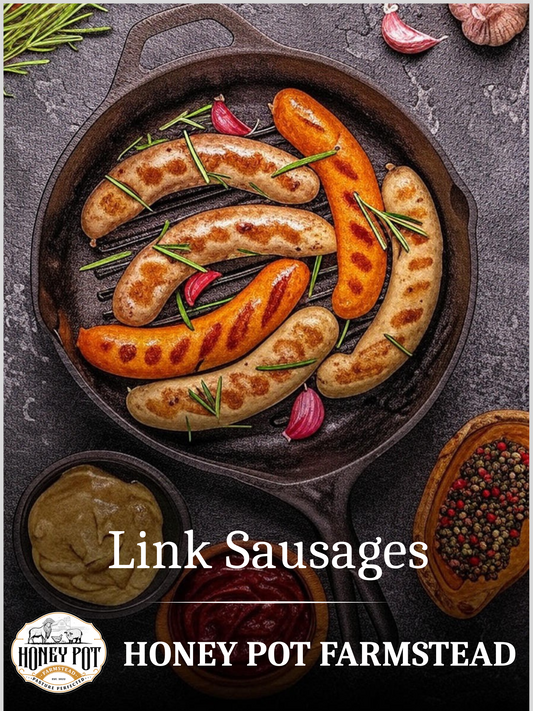 Mangalitsa Link Sausages: Heritage Crafted Wagyu of Pork