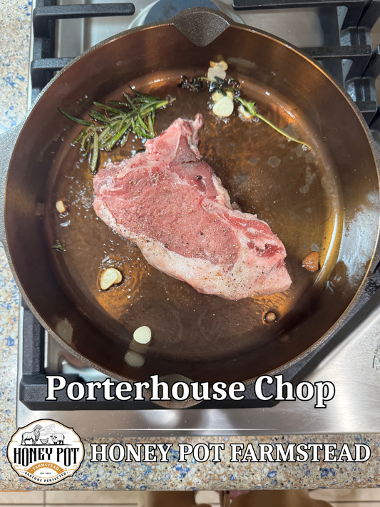 Porterhouse Pork Chops — Mangalitsa Pork