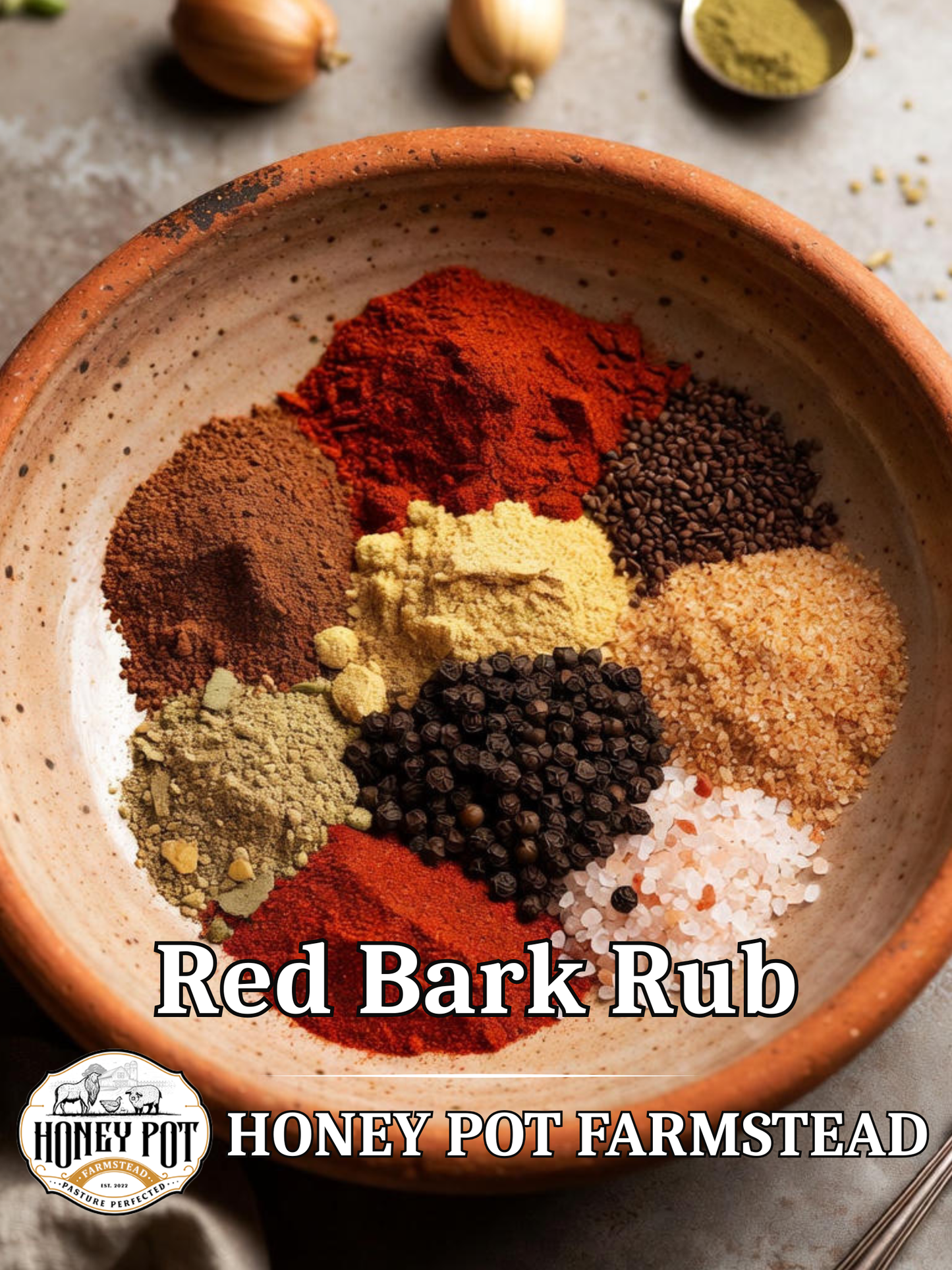 Honey Pot Farmstead Red Bark Rub