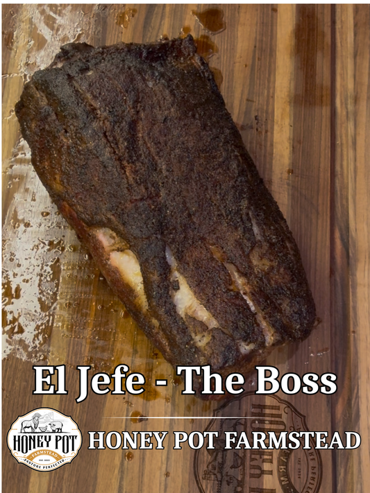 El Jefe – Whole Bone-In Mangalitsa Loin